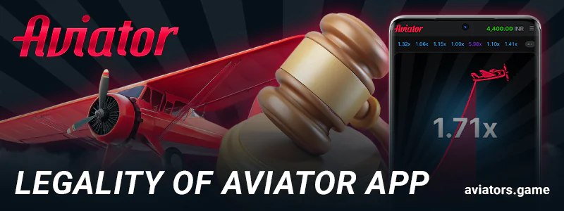 Questioning the legality of the Aviator app in India